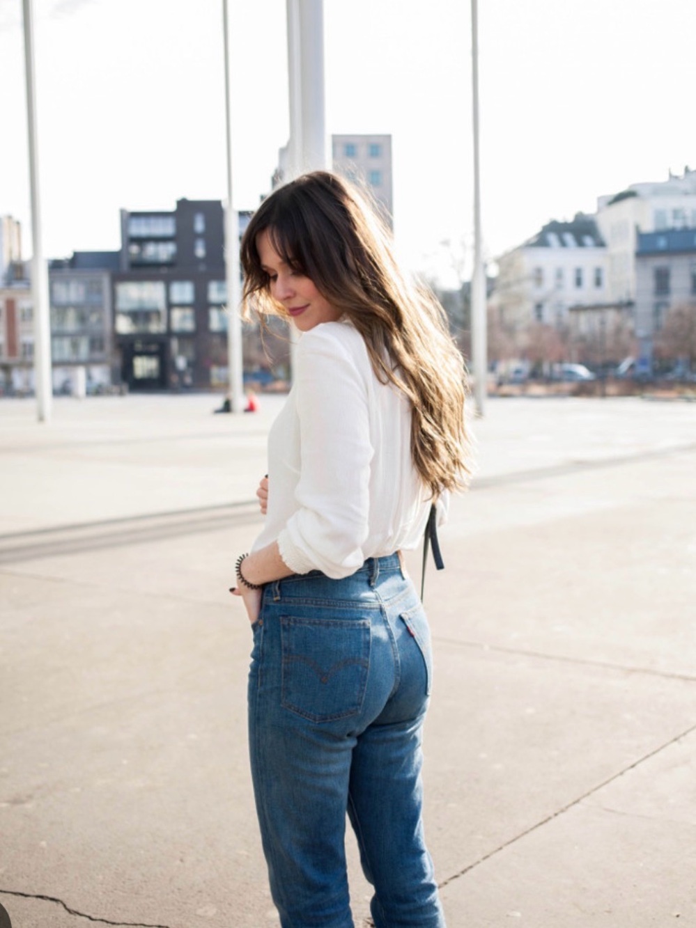 Levi’s High-Rise Wedgie Straight Classic Blue Women's Jeans